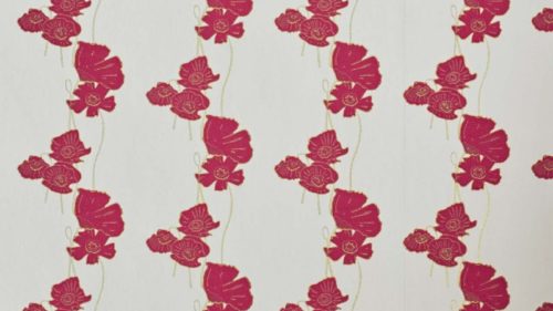 POPPY FIELDS RED  GOLD BG1500201